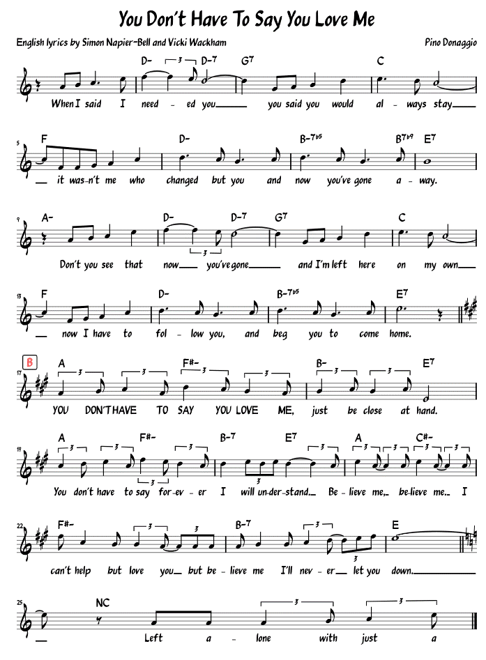 Sheet Music